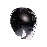 casco jet AGV Irides Mono Asfalto grigio