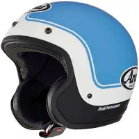 Casco jet Arai URBAN-V ERA in fibra Blu