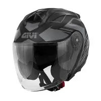 Casco Jet Givi X25F Trace Nero Titanio