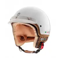Casco jet Helmo FuoriPorta bianco