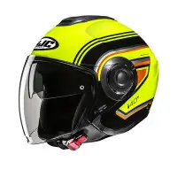 casco jet Hjc I40n Linia giallo