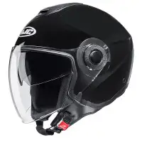 Casco Jet Hjc i40N NOIR Nero Metallizzato