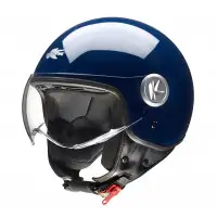 Casco jet Kappa KV20 Rio B Navy blu
