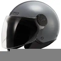 casco jet LS2 Sphere Lux 2 nardo grigio