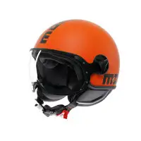 Casco Jet MomoDesign FGTR Classic 2206 Arancio Opaco