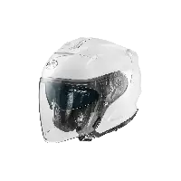 Casco jet Premier JT5 U8 in fibra Bianco