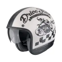 casco jet Scorpion Belfast Evo crema opaco