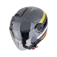 casco jet Scorpion Exo-City 2 Bee grigio giallo