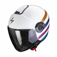 Casco jet Scorpion EXO CITY II BEE Bianco Verde Oro