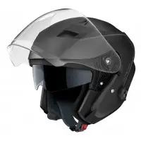 Casco jet Sena OUTSTAR con interfono integrato Nero Opaco
