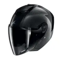 casco jet Shark RS Jet Carbon nero