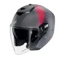 casco jet Shark RS Jet Stride mat grigio viola blu