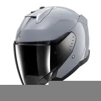 casco jet Shark Skwal i3 Dark Shadow grigio