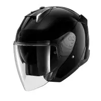 casco Jet Shark Skwal i3 Jet Blank nero