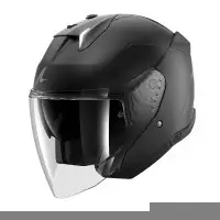 casco jet Shark Skwal i3 nero opaco