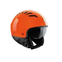 Casco Jet Tucano Urbano El'Fresh 6.0 Arancio Lucido