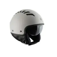Casco Jet Tucano Urbano El'Fresh 6.0 Grigio Chiaro Opaco