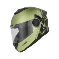 Casco Modulare Acerbis Rider Verde Nero