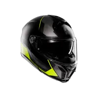 casco modulare AGV Tourmodular Perception Nero Giallo Fluo