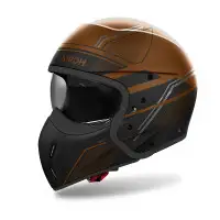 casco modulare Airoh J110 Slim bronzo opaco