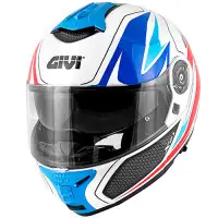 Casco modulare Givi X.21 CHALLENGER SHIVER Blu bianco lucido