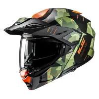 casco modulare HJC i80 Roki verde