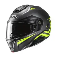 casco modulare Hjc i91 Tricus giallo