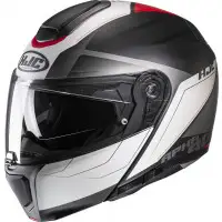 Casco modulare Hjc Rpha 90 S Cadan Rosso Nero