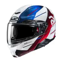 casco modulare HJC RPHA 91 Blat blu