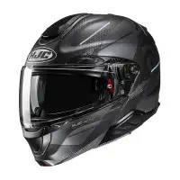 casco modulare HJC RPHA 91 Blat nero opaco