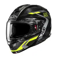 casco modulare Hjc Rpha 91 Lagos giallo