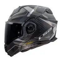 casco modulare LS2 Advant X in carbonio opaco