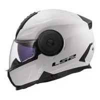 casco modulare LS2 Strobe 2 bianco
