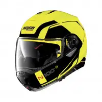 Casco modulare Nolan N100-5 CONSISTENCY N-COM Giallo led Nero