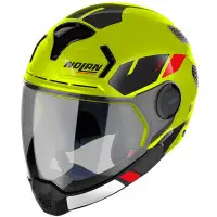 Casco modulare Nolan N30-4 VP BLAZER Giallo Lime Opaco