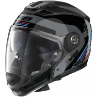 Casco modulare Nolan N70-2 GT 06 JETPACK N-COM Nero Blu Rosso