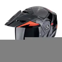 casco modulare Scorpion ADX-2 Lewis rosso