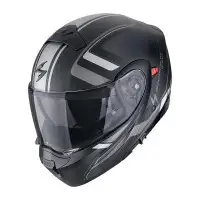 casco modulare Scorpion Exo 930 Evo Ardens argento opaco