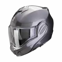 Casco modulare Scorpion EXO TECH EVO PRO SOLID in fibra Grigio metal