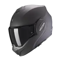 Casco modulare Scorpion EXO TECH EVO SOLID in fibra Matt anthracite