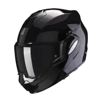 Casco modulare Scorpion EXO TECH EVO SOLID in fibra Nero