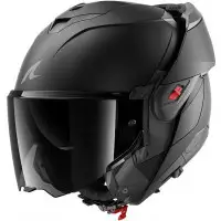 Casco Modulare Shark Oxo Dark Shadow Nero Opaco