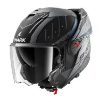 casco modulare Shark OXO Rydger antracite
