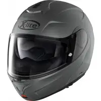 Casco modulare X-Lite X-1005 ELEGANCE N-COM in fibra Grigio Vulcan Opaco