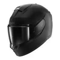 Casco moto integrale Shark D-RIDILL 2 BLANK Nero Opaco Ece06