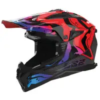 casco offroad LS2 MX708 Fast 2 Wash rosso