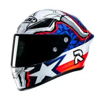 casco racing HJC RPHA 1 Garrett Gerloff Replica trasparente