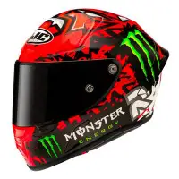 casco racing HJC Rpha 1 Quartararo Replica 2 trasparente