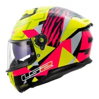 casco urban-touring LS2 Stream 2 in KPA giallo rosa