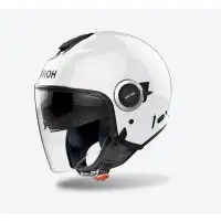 Casco jet Airoh HELYOS COLOR Bianco lucido